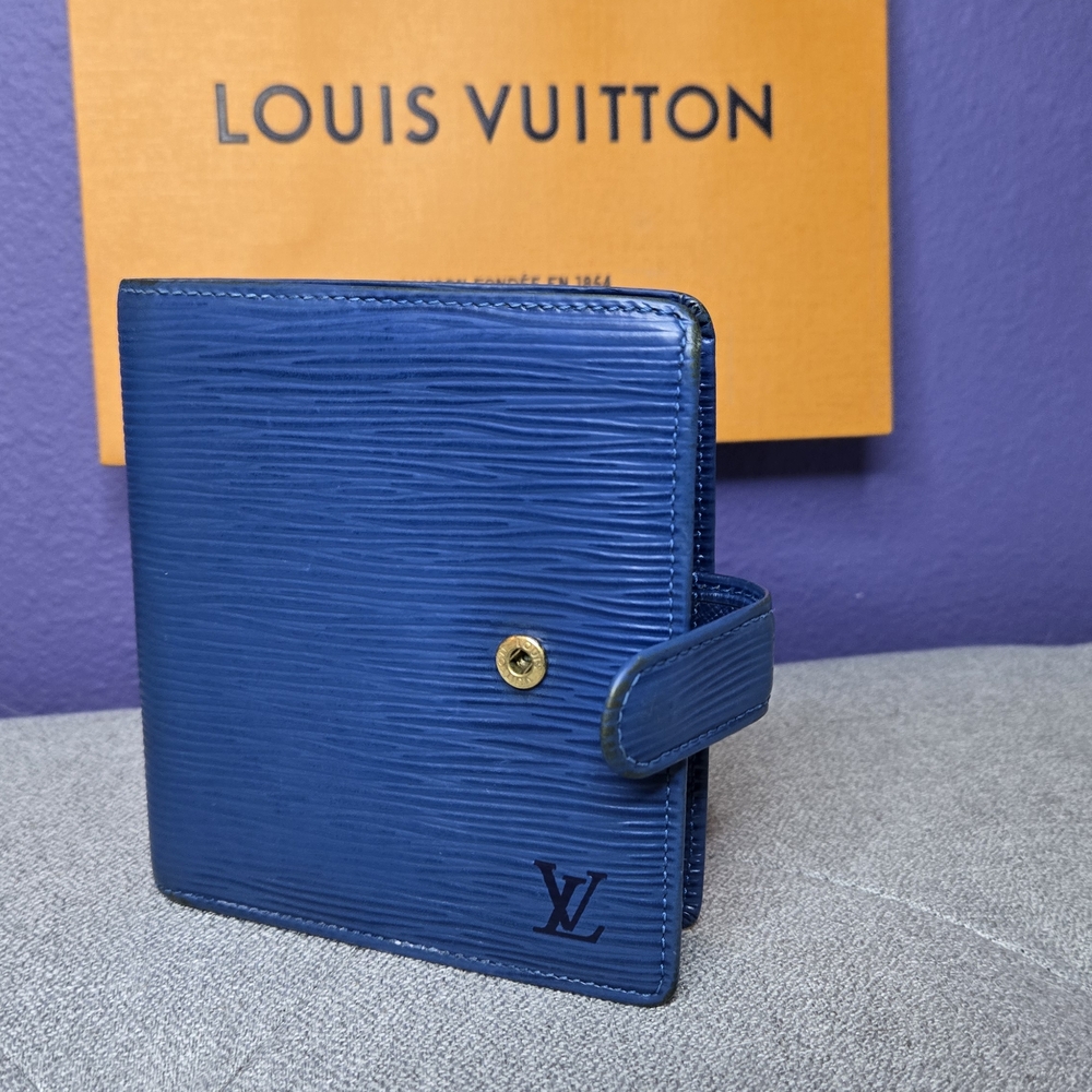 Louis Vuitton Blue Wallet